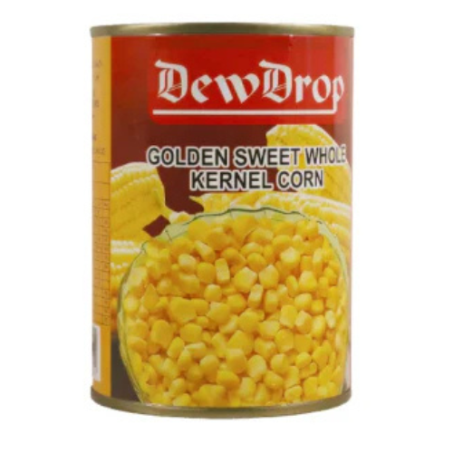 Canned Sweet Corn 350gm Dew Drop