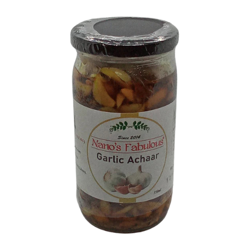 Garlic Achaar 350ml Nano's Fabulous