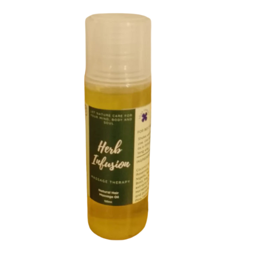 Natural Hair Message Oil (Herb Infusion) Medium Size Soap Therapy