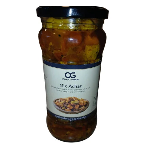 Mix Achar 700gm Organic Gardens