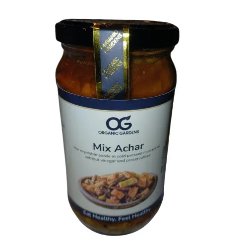 Mix Achar 340gm Organic Gardens