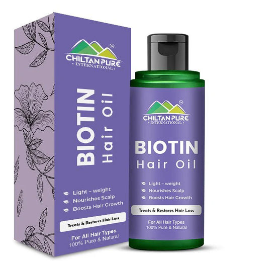 Biotin Hair Oil 120ml Chiltan Pure