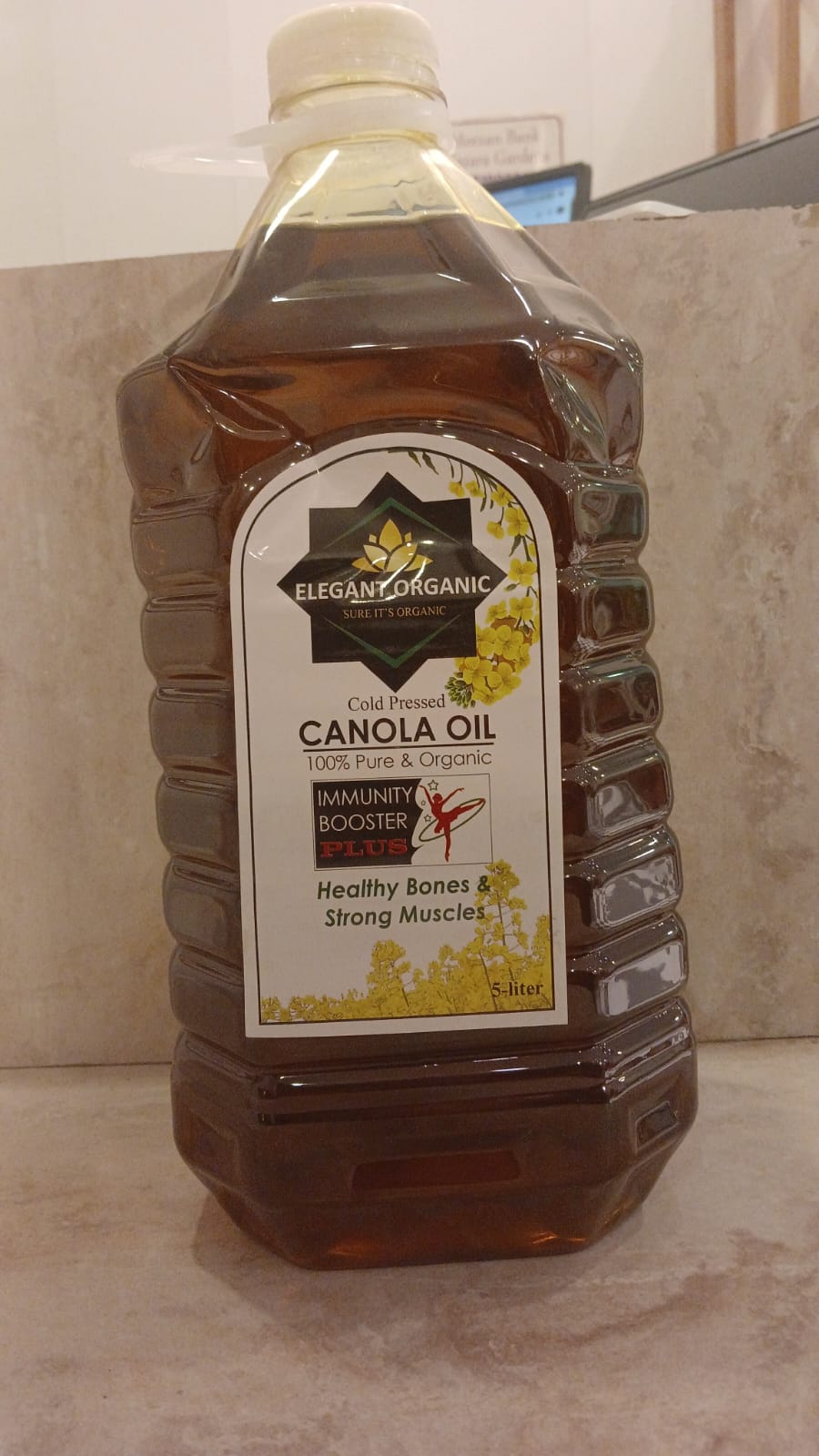 Canola oil -5 litter Elegant Organic