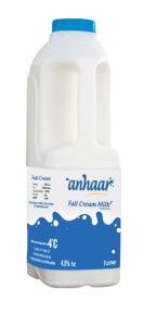 full bufflo cream milk (1 littre bottle) blue cap Anhar