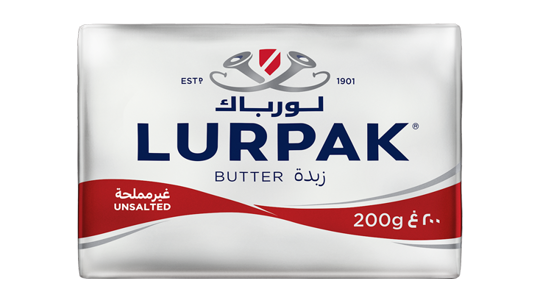 Unsalted Butter 200gm Lurpuk